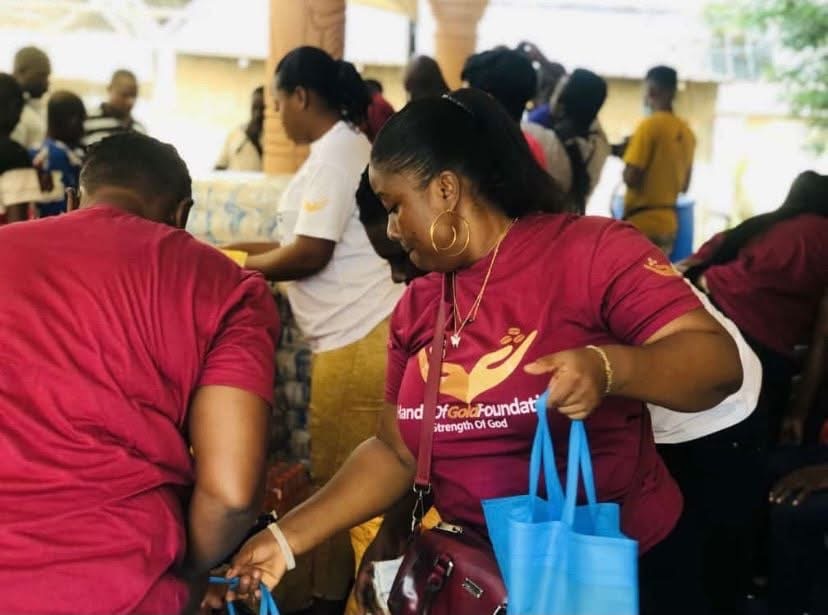 Hands of Gold Foundation: Health Screening and Donation Outreach Program at Fankyiniko, Nsawam - Photo 6