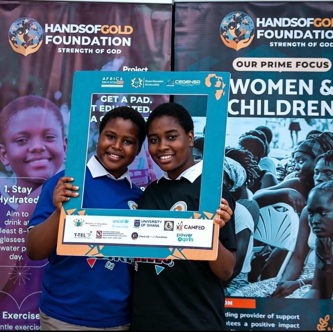 The Ghana Education Service, in partnership with the Hands Of Gold Foundation, has launched the African Educates Her Campaign - Photo 9