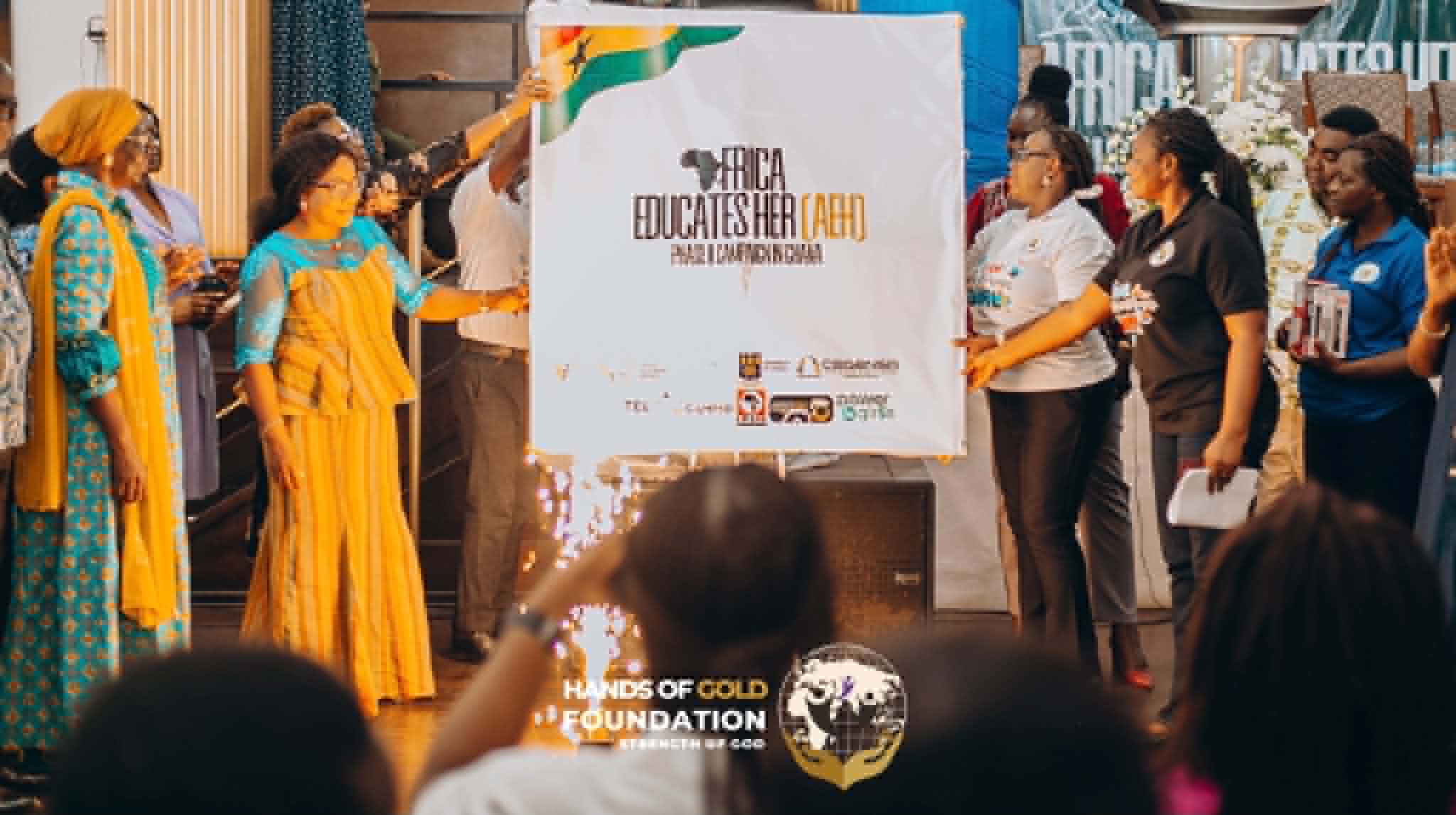 The Ghana Education Service, in partnership with the Hands Of Gold Foundation, has launched the African Educates Her Campaign - Photo 5