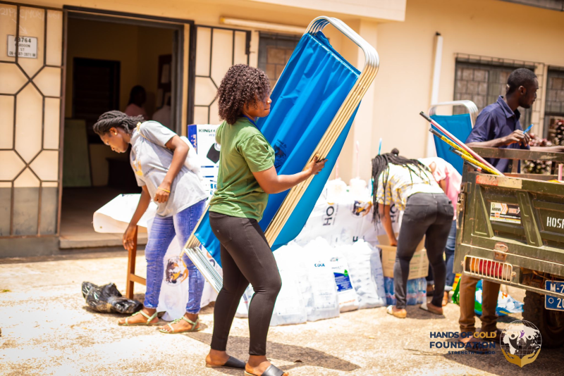 HOGF Donates Medical Equipment & Consumables to Ankaful Psychiatric Hospital